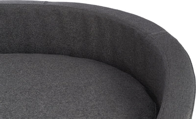 Trixie Korb Citystle Oval Home Edition Dunkelgrau 65X55 CM