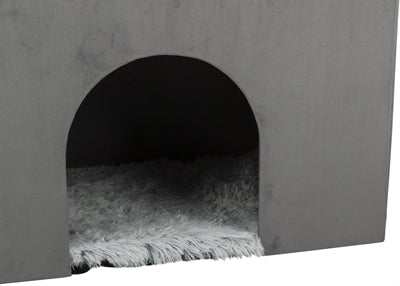 Trixie Korbhaus Harvey Mit Treppe Grau/Weiss