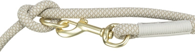 Trixie Soft Rope Hundeleine Verstellbar Grau / Hellgrau 200X1 CM