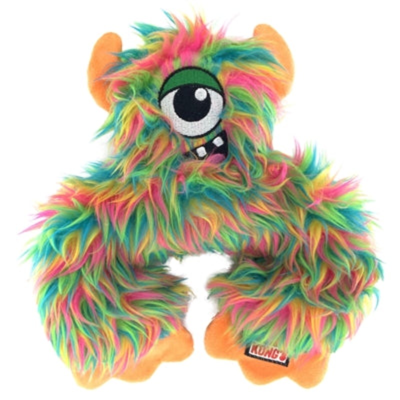 Kong Frizzle Frazzle Mit Quietsch- Und Knistergeräuschen Verstärkt 14X15X6 CM