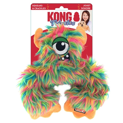 Kong Frizzle Frazzle Mit Quietsch- Und Knistergeräuschen Verstärkt 14X15X6 CM