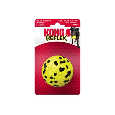 Kong Reflexball Gelb 7X7X7 CM