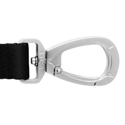 Morso Hundeleine Recycelte Reinheit Schwarz