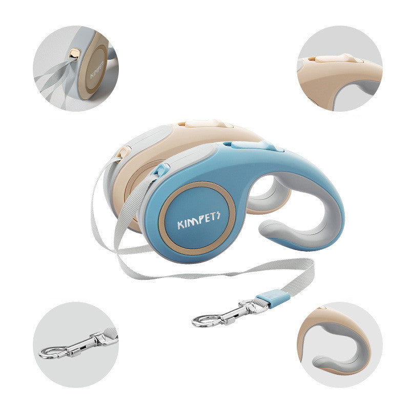 Ergonomische, langlebige und verhedderungsfreie Haustier-Leine für Hunde