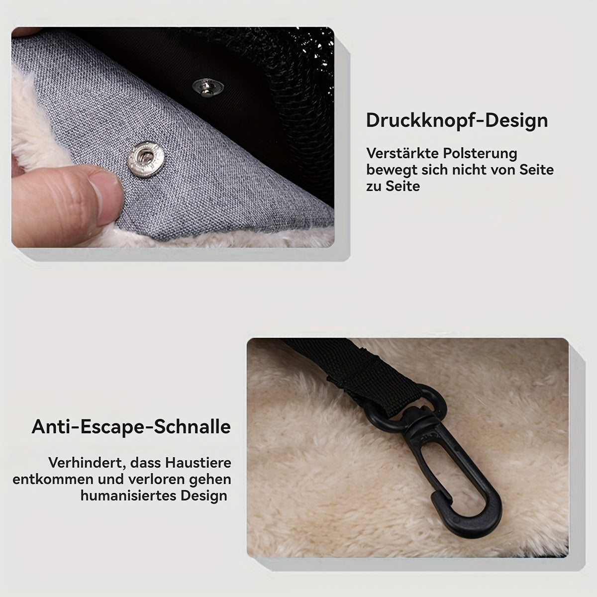 Tiertransporttasche, Rucksack für Hund Katze gepolstert