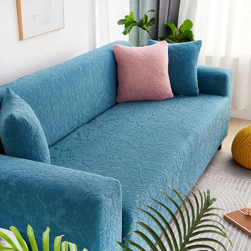 All-Inclusive-Universal-Sofabezug für vier Jahreszeiten, dick, einfarbig