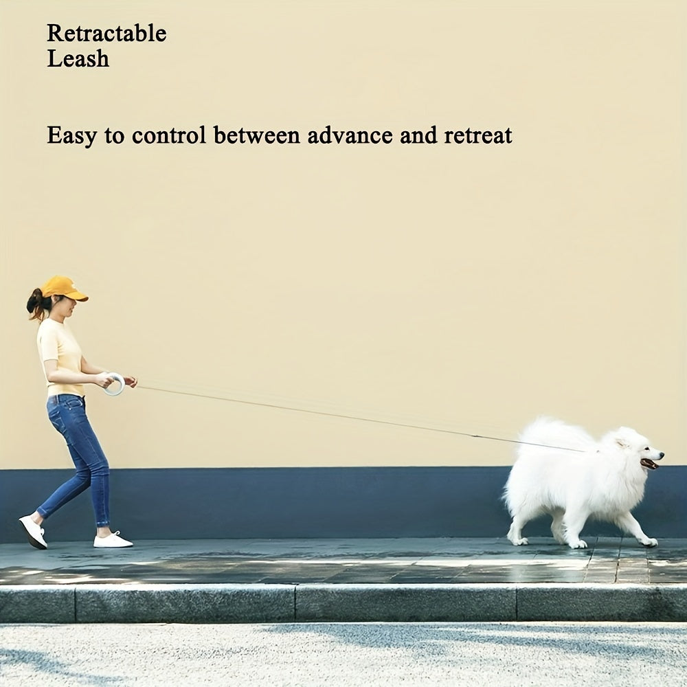 Hochleistungs-Teleskop-Hundeleine für Mittelgroße & Große Rassen - Komfortgriff