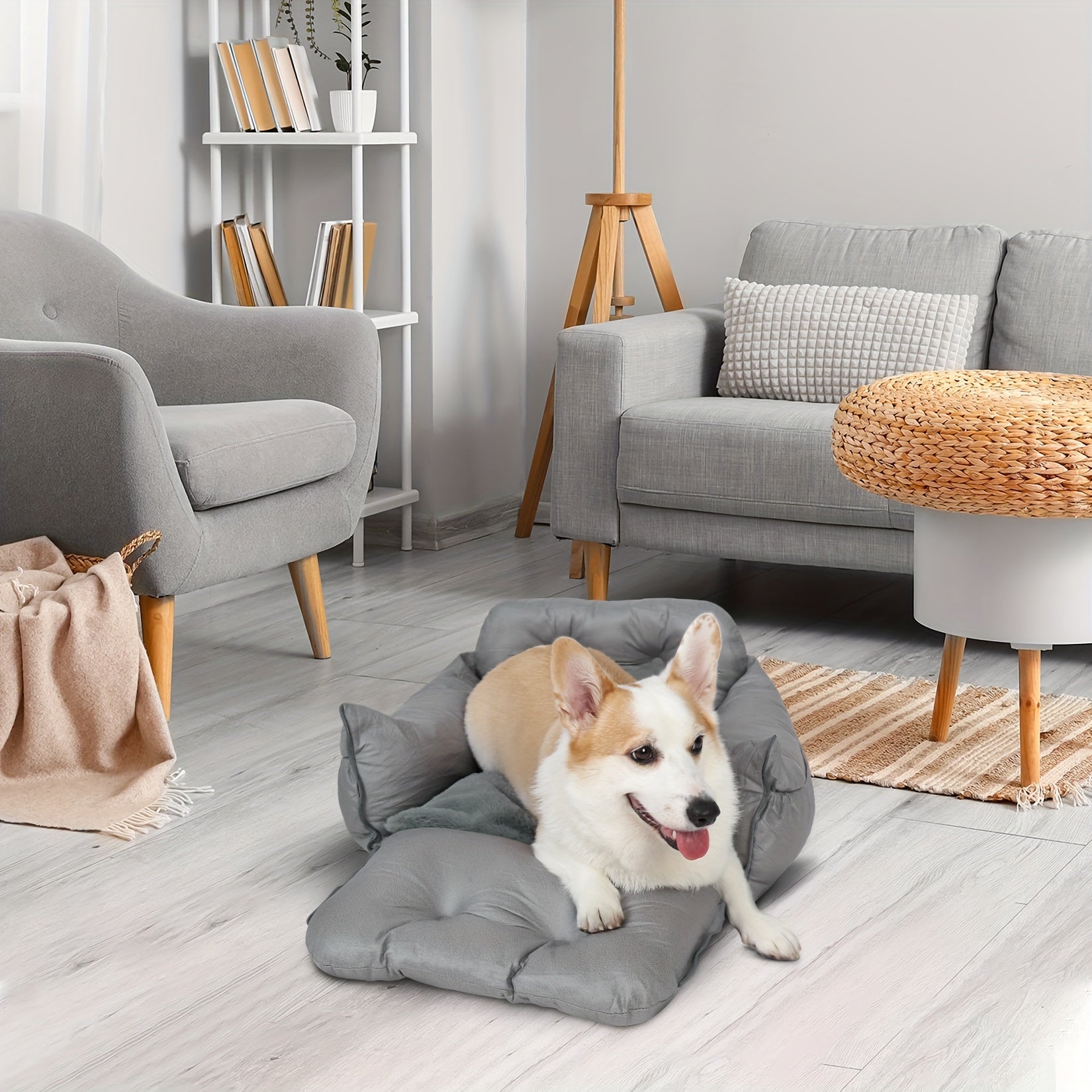 Hunde-Autositzbett: Funktionelles Hundeführer-Autositz-Reisetragebett