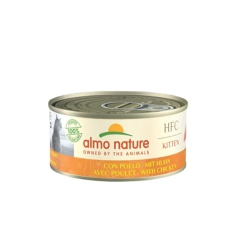 Almo Nature Katze Kätzchen Huhn 24X70 GR