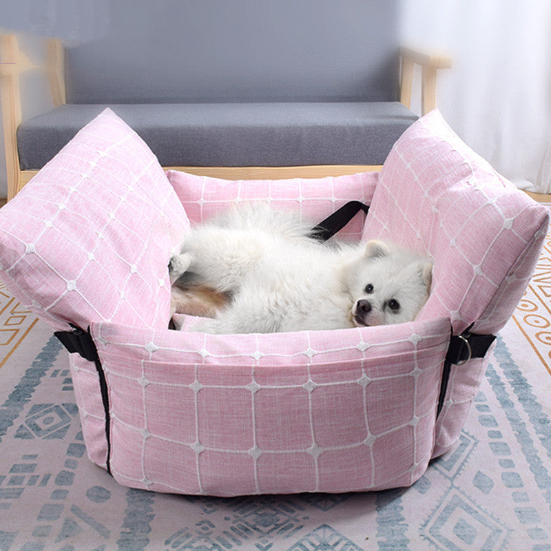 Stylischer Haustier Autositz