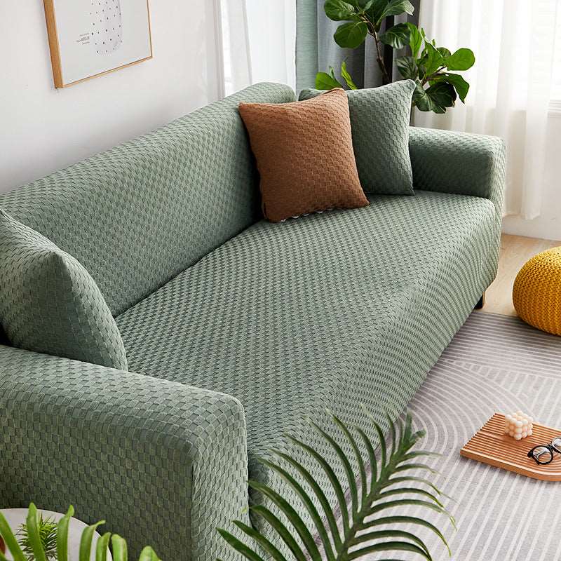 All-Inclusive-Universal-Sofabezug für vier Jahreszeiten, dick, einfarbig