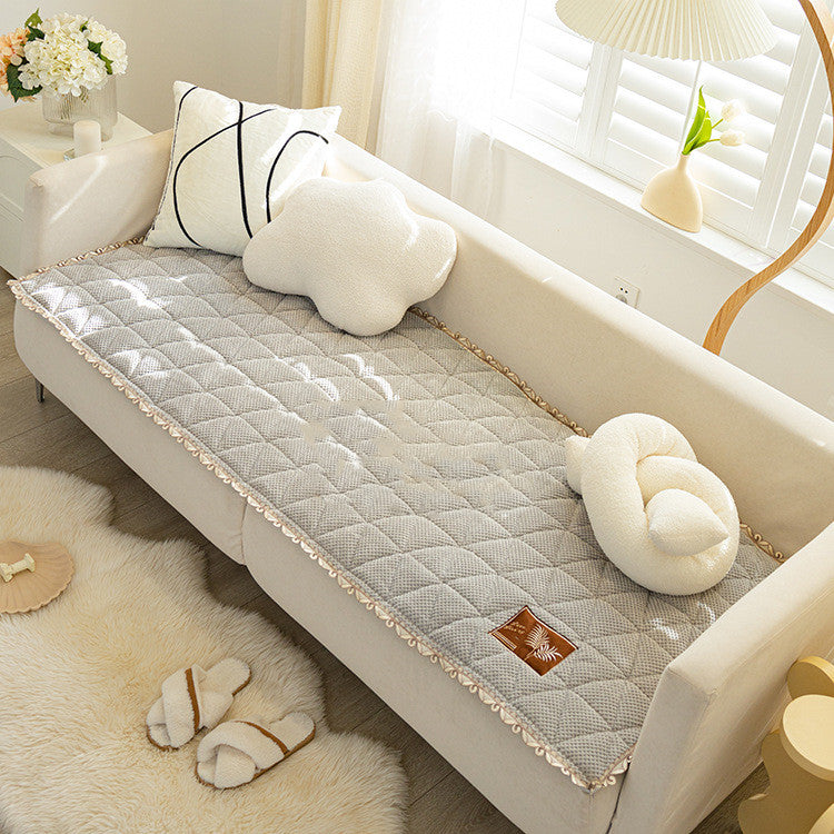 Leichtes, luxuriöses, moderner Sofaüberzug