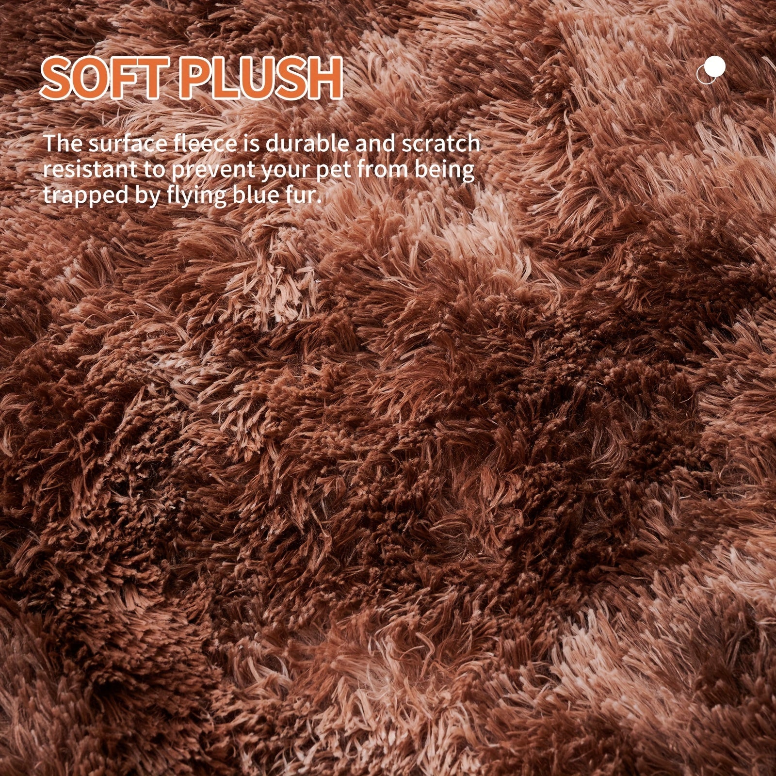 Beruhigendes Hundesofa-Bett-Matte - Flauschig und weich