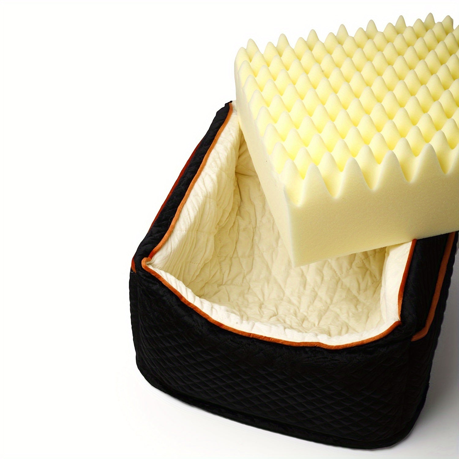 Hundesitz Mit Memory-Schaumstoff Und Abnehmbarem Waschbarem Bezug