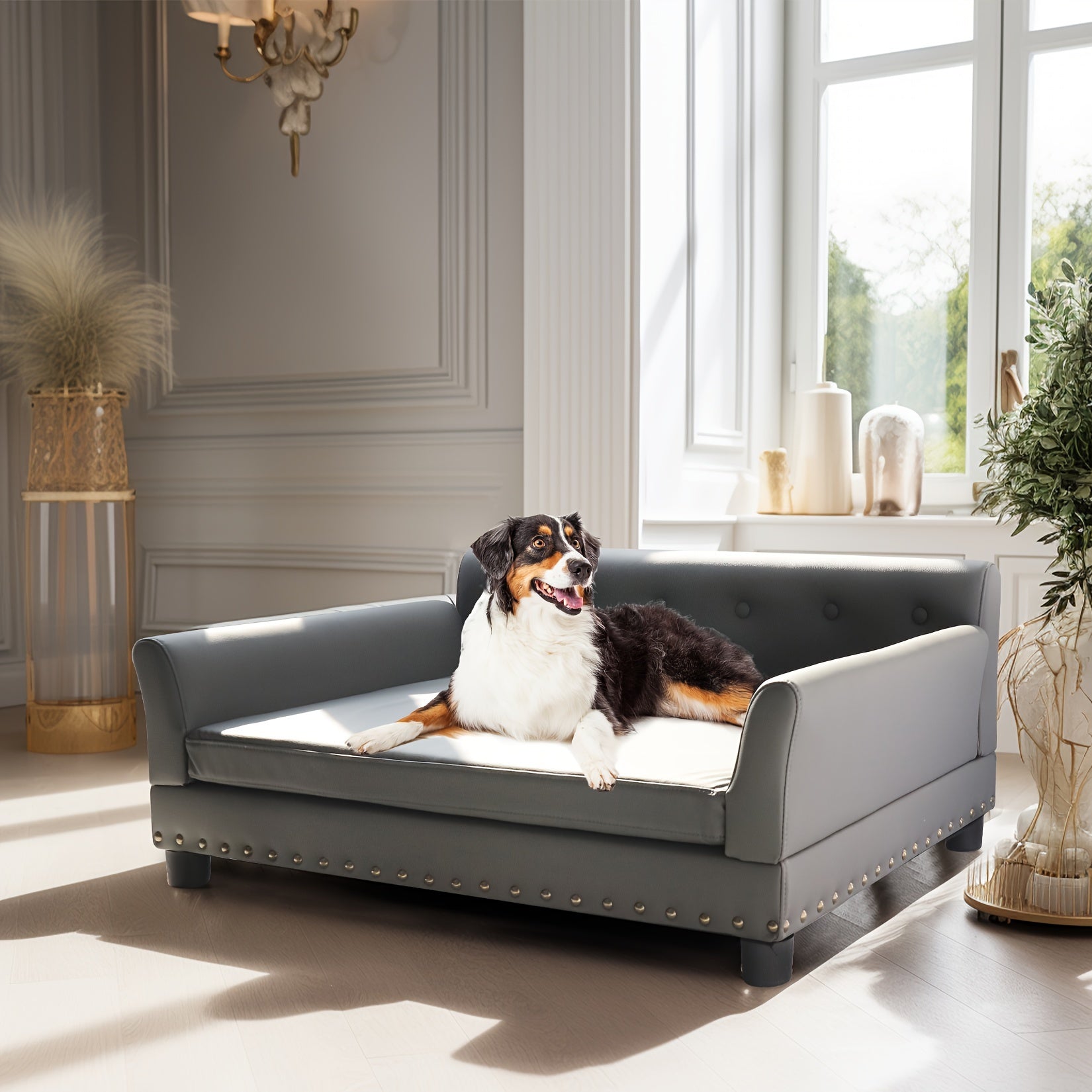 Haustier-Sofabett: Luxus-Hundebett, Kuschelsofa für Haustiere