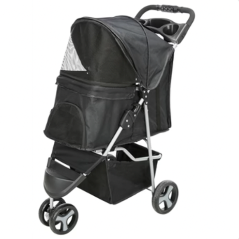 Hundewagen Schwarz 80X47X100 CM - myfurryfriends.de