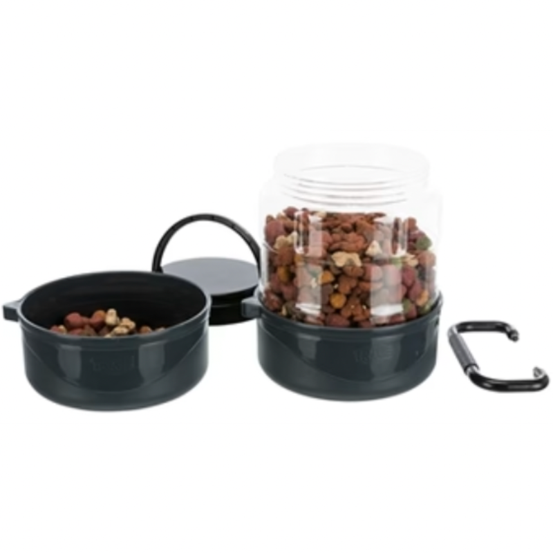 Futter-/Trinkschale Dunkelgrau 750 ML - myfurryfriends.de