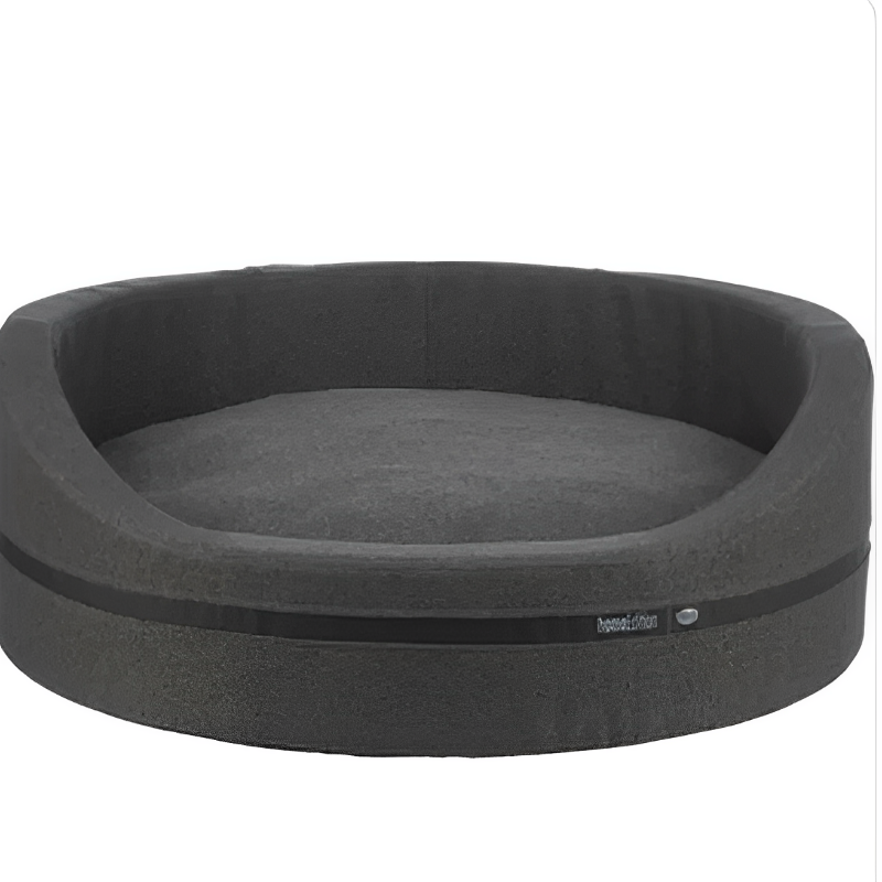 Korb Citystle Oval Home Edition Dunkelgrau 65X55 CM - myfurryfriends.de