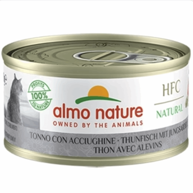 Almo Naturkatzen Thunfisch / Junge Felchen 24X70 GR