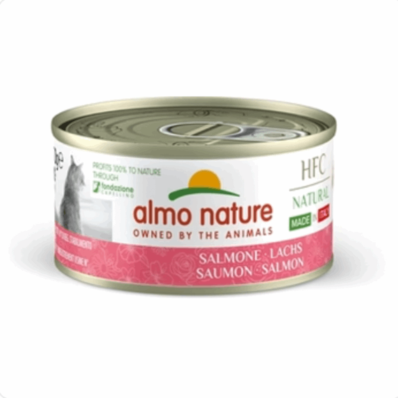 Almo Natur Katze Lachs 24X70 GR