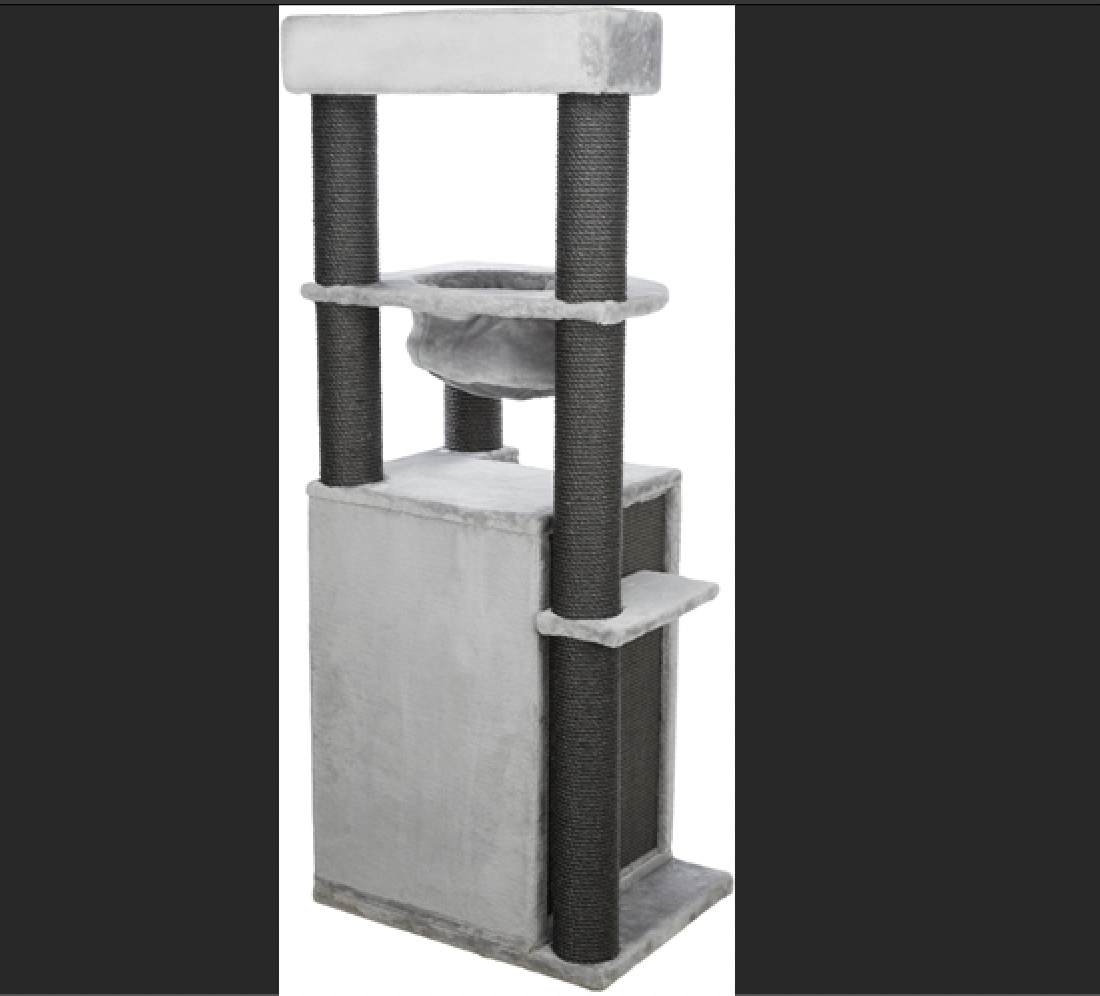 Kratzbaum XXL Leandro Grau 63X50X163 CM