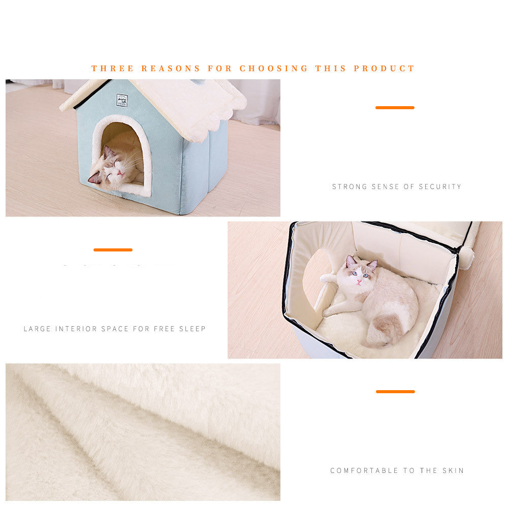 Kuschelige Haustierhütte