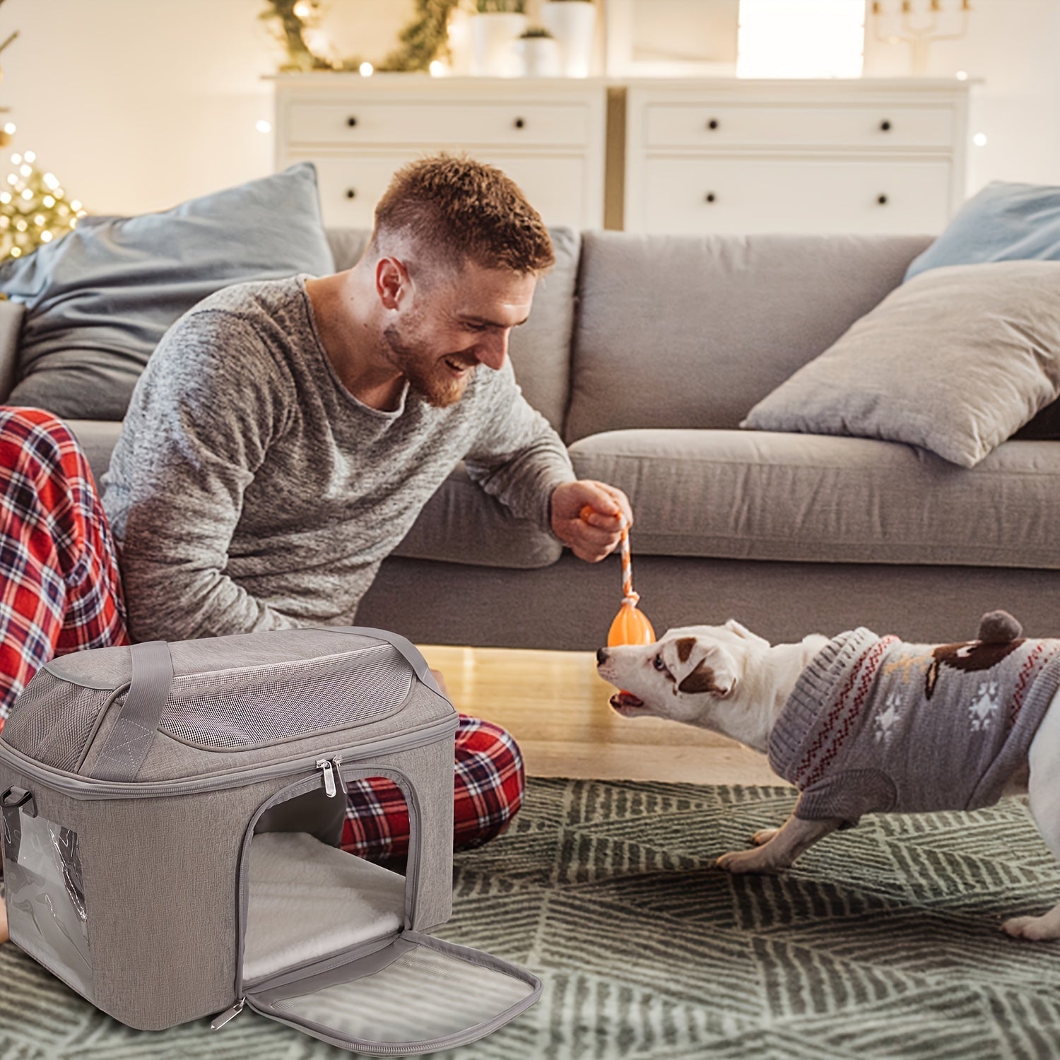 Haustier Reisetasche in 4 Farben