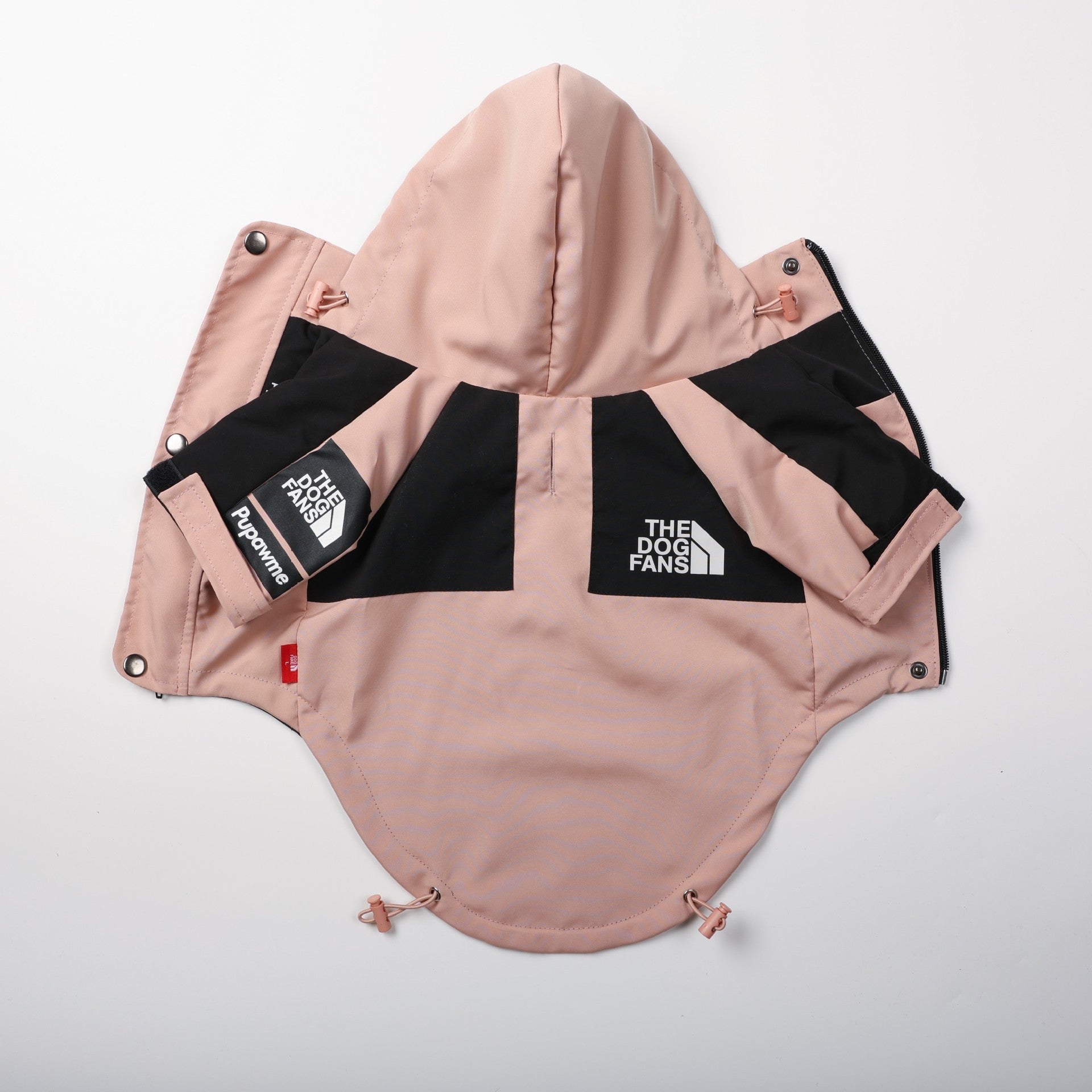 The Dog Fans Regenjacke in Pink
