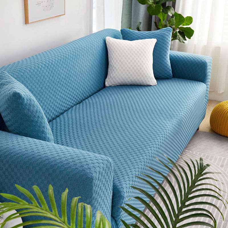 All-Inclusive-Universal-Sofabezug für vier Jahreszeiten, dick, einfarbig