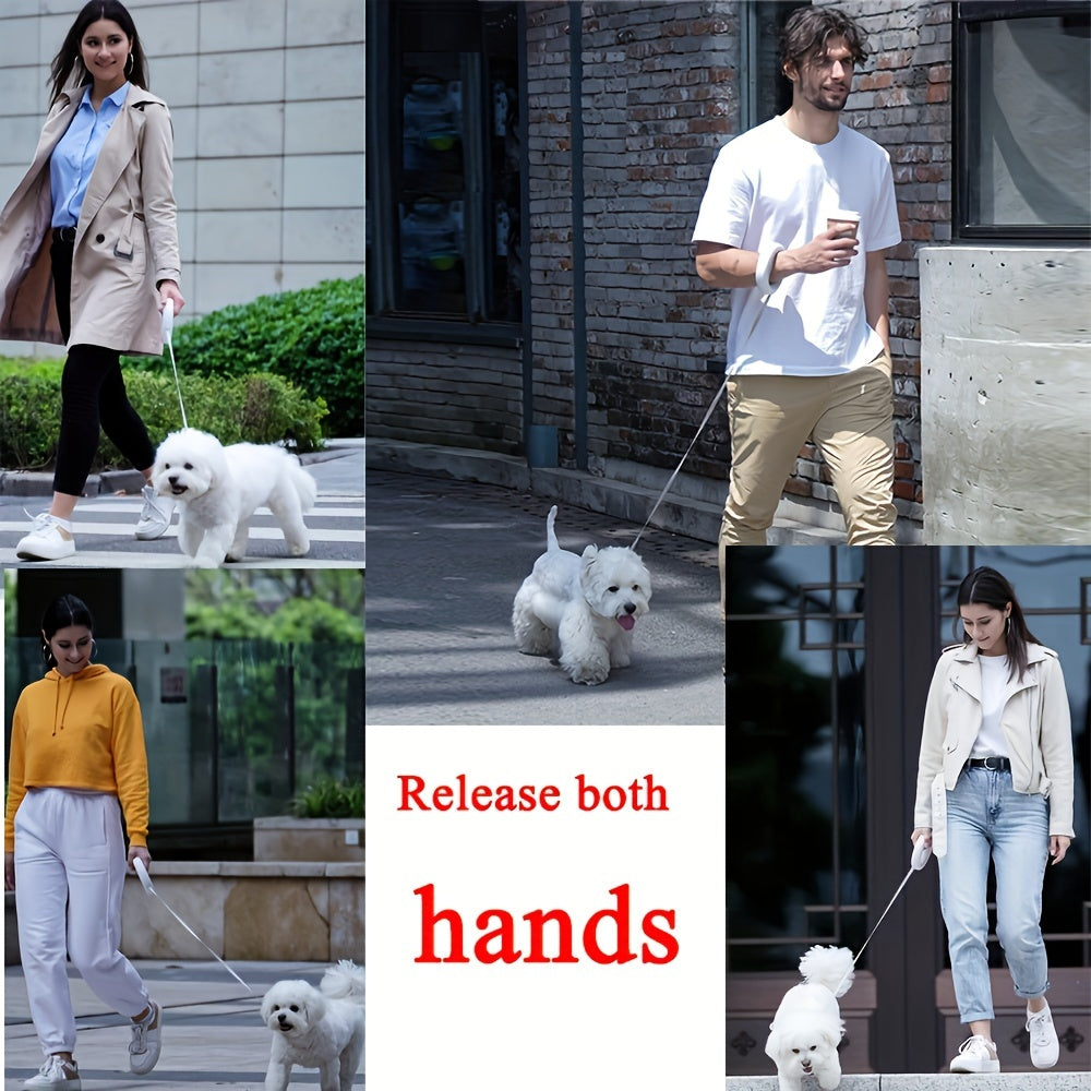 Hochleistungs-Teleskop-Hundeleine für Mittelgroße & Große Rassen - Komfortgriff